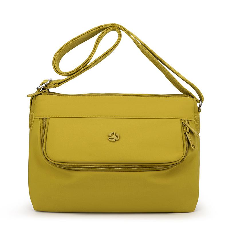 Lightweight Multi-Layer Crossbody Bag Women's Waterproof Nylon Bag Large Capacity Commuter Mother Bag