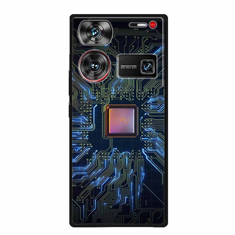 Чехол для ZTE nubia Z60 Ultra Роскошный Мягкий Силиконовый ТПУ Задняя Крышка Чехлы для Телефона Для ZTE NubiaZ60 Ultra 5G Защитный Мультяшный Fundas