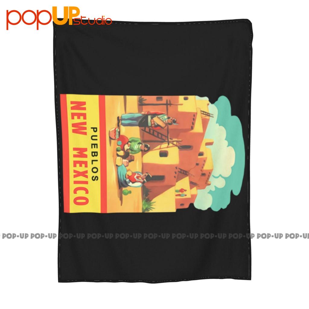 Mexico Pueblos Travel- Indians,Santa Fe,Route 66 Ultra-Soft Blanket Quilt Winter Sofa Cover Bed Covers
