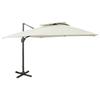 VidaXL Cantilever Garden Parasol with Double Roof, Patio Sunshade, Sun Shelter, Terrace Parasol 312368
