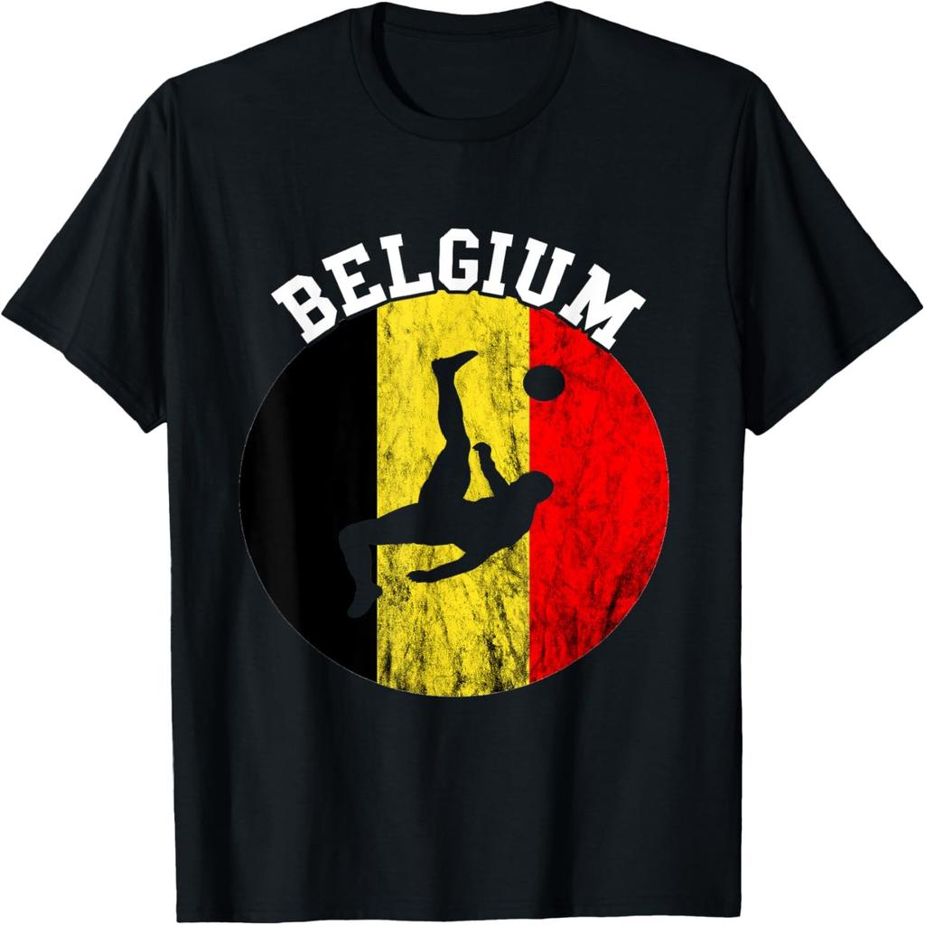 Belgium Soccer Belgian Pride Belgie Belgium Belgium Flag T-Shirt