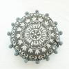 Moroccan Ethnic Style Hand-embroidered Round Pillowcase Living Room Sofa Cushion Ball Indian Decorative Pillow
