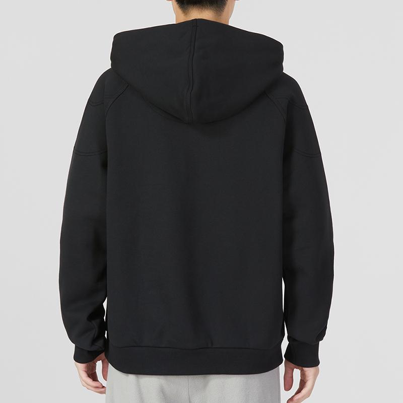 adidas Толстовка с капюшоном Lounge Fleece Hoodie Black Men Streetwear IA9342
