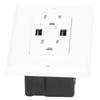 GFCI USB Slim Receptacle Outlet Ground Fault Circuit Interrupter AC125V LDURL15A A+A 3.6A