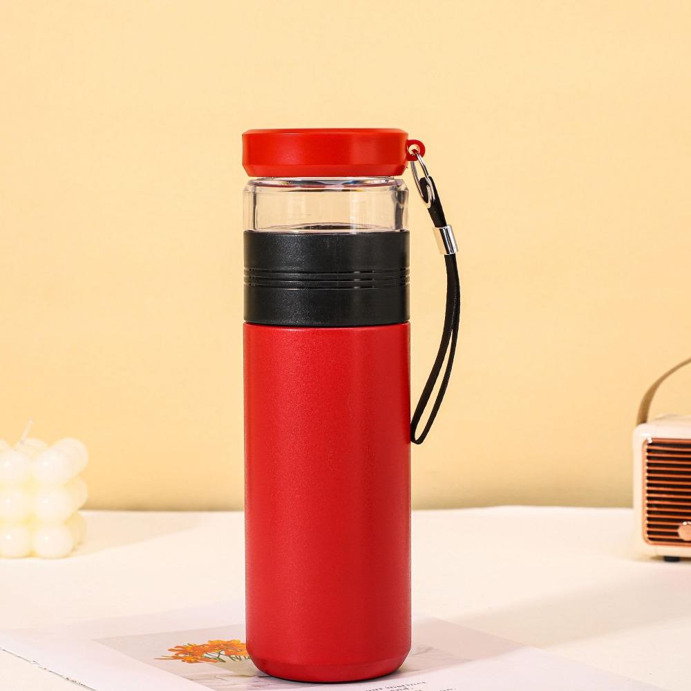 Stainless Steel Insulated Cup Leak-Proof Tea Infuser Bottle New Vacuum Mug