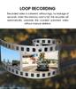 2024 Hot Selling 9.66 Inch Touch Screen Clip on Dash Cam Dvr Car Dashcam Driving Recorder With High Quality