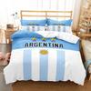 National Soccer Team Core Player Number Duvet Cover Set EU Single Double King US Twin Full Queen Size  Bedclothes