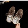 Fashion Commuter Brown Retro Flat-bottomed Dexun Shoes Women's 2025 New Autumn Light Casual Soft-soled Sports Shoes