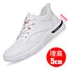 Spring Men's Shoes New Breathable Soft-soled Casual Shoes Board Shoes Men's Leather Shoes Trend White Shoes 2025