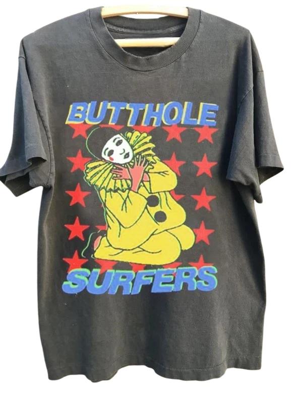 Vintage Style Butthole Surfers Amsterdamned Tee Shirt