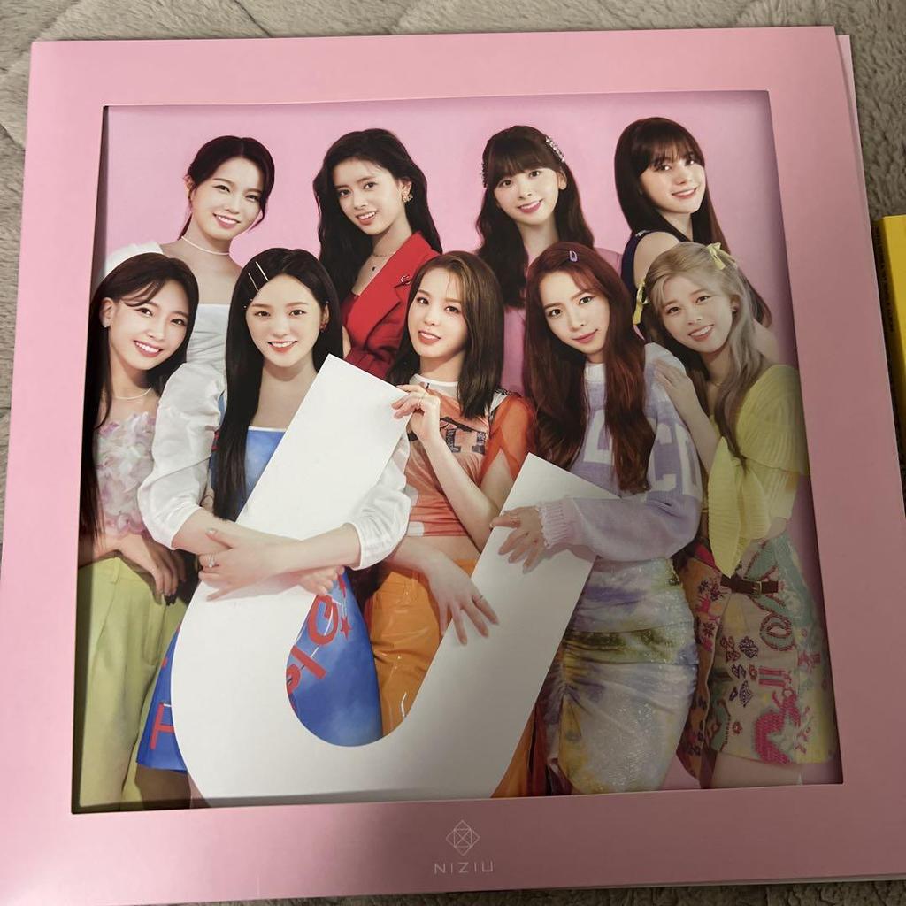 [USED] NiziU Album Set Heartris Chopsticks