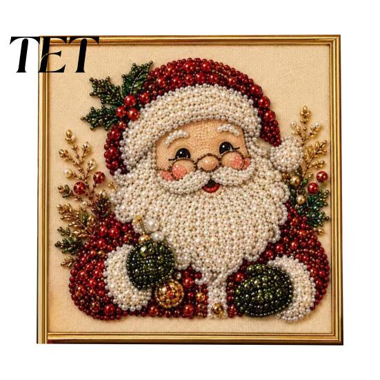 Unique Halloween Party Giveaways Faux Pearl Painting Kit, Cute Ghost 3D Art DIY Easy for Craft Enthusiasts Kit Adults, Christmas Home Festive
