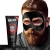 Beardo Угольный набор 4-в-1 для ухода за мужской кожей: Очищающее средство для лица, Скраб, Маска-пленка, Мыло. Набор для глубокого очищения кожи. Подарочный набор.