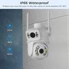 Беспроводная HD камера наружного наблюдения Icsee с цветным ночным видением