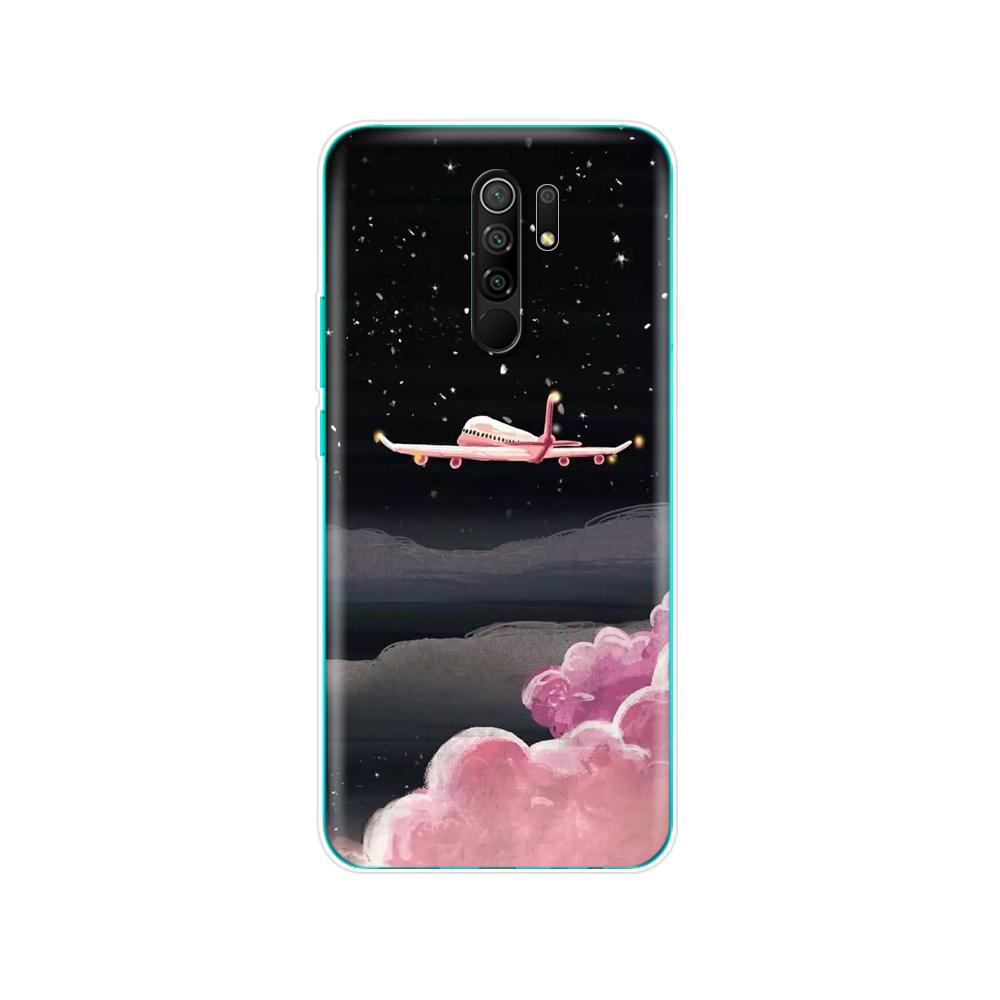 For Xiaomi Redmi 9 Case Silicon Back Cover Phone Case For Redmi 9 Soft Case 6.53 Inch Etui Coque Bumper Shockproof Protective