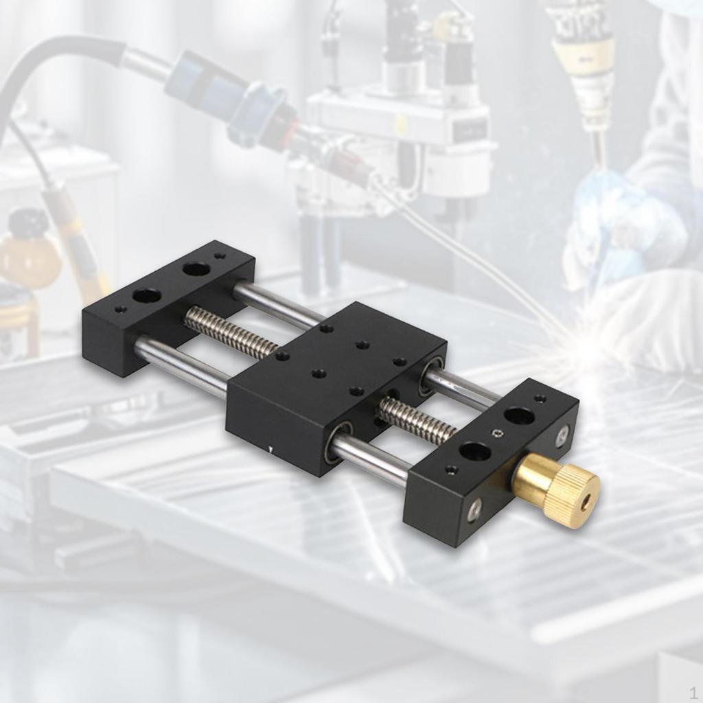 75 мм Ход ЧПУ Линейный Стол Перемещения Привод Движения Поперечный Стол Компонуемый Контргайка Рельс