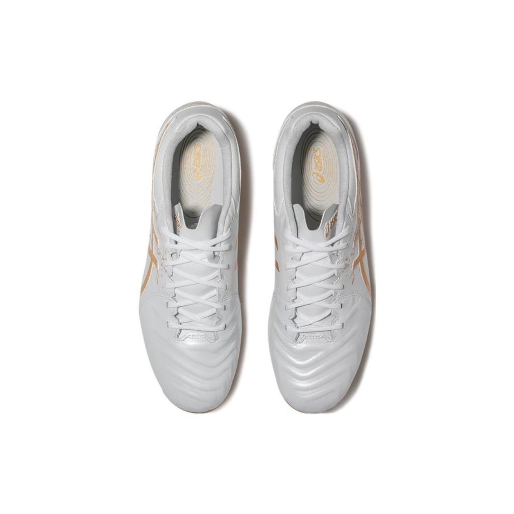 Asics Ds Light Series Round Toe Lace-Up Ag (Rubber Short Stud) Soccer Shoes Men Soccer Shoes Platinum 1103A032-100