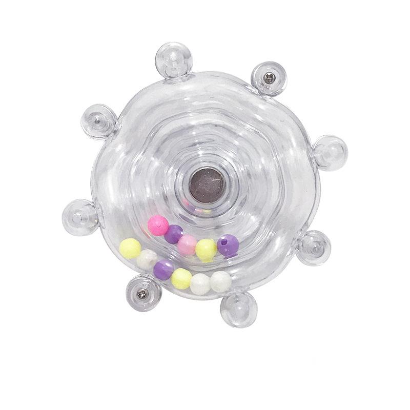 Interactive Toy for Parrots, Bird Cage, Rotating Candy Dispenser, for Stimulation and Mental Entertainment