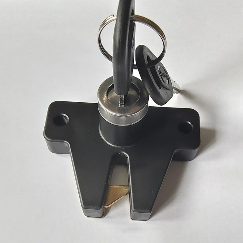 Замок для электромобиля для отдыха Замок для сиденья электрического трехколесного велосипеда Замок для сиденья с выключателем Замок багажника