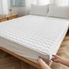 2026 New Queen King Quilted Waterproof Mattress Cover with Elastic Twin/Full Size Fitted Sheet Solid Color Bed Covers (No Pillowcase)