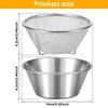 Strainer Mesh Strainers Washing Rice Basket Stainless Steel 304 Rice Washing Bowl Vegetable Salad Maker Bowl Kitchen Gadget