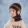 Childrens Knitted Beanie And Neck Gaiter Set With Fleece For Winter Cold Protection