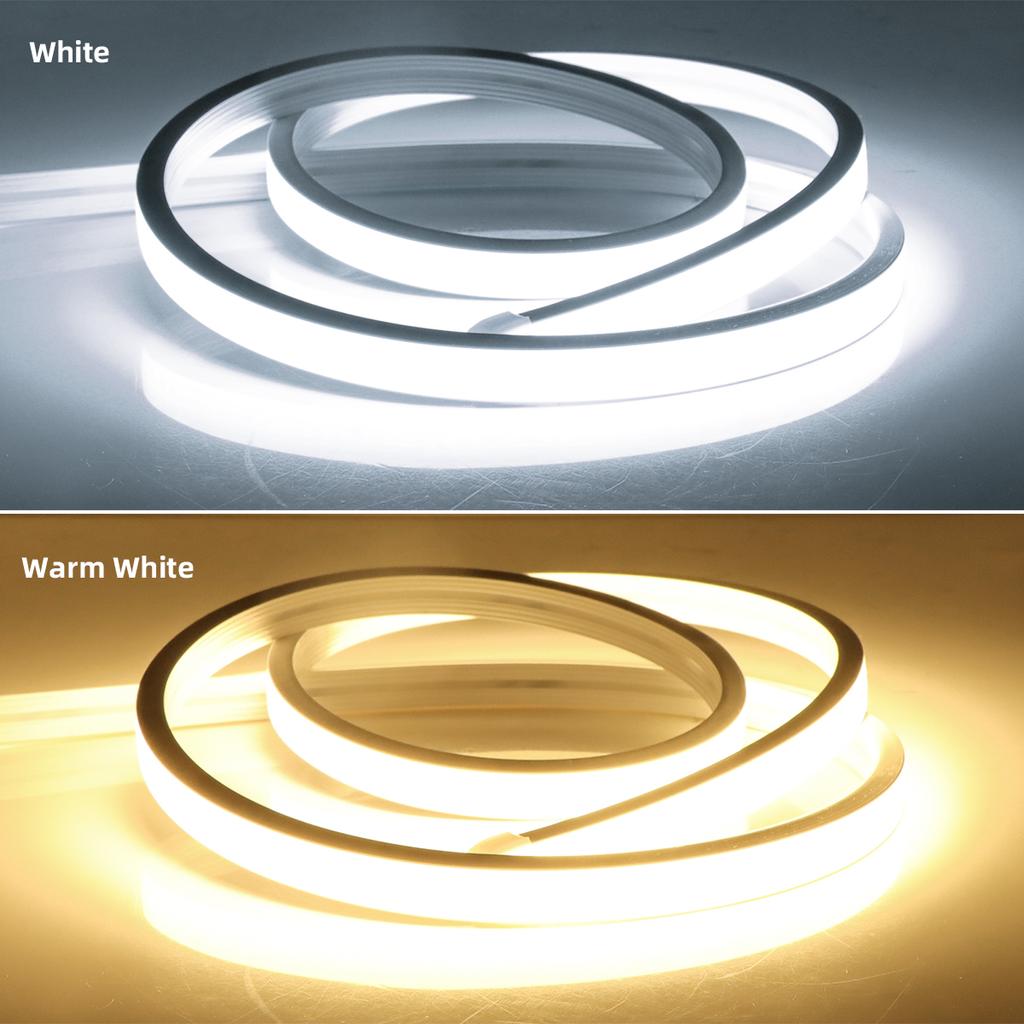 24 В COB светодиодная лента неоновый свет 320 светодиодов/м сенсорный сенсорный переключатель с регулируемой яркостью водонепроницаемая домашняя подсветка кухонное освещение 1 м 2 м 3 м 4 м 5 м