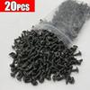 Car Metal Screw Clips Mixed Set U-Type Fastener Clip with Screw Anti-Sheet Screw