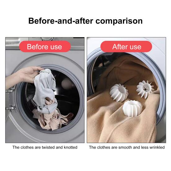 30 шт. шарик для стирки, сферический дизайн, мягкий силикон, не наносит вреда одежде, средство для стирки против спутывания белья