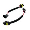 2pcs Harness Car Wiring s HB3 9005 HB4 9006 Female To H11 Male  Headlights Fog Lights Extension Connector Wire Sockets Adapter P