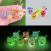 8 шт. Мультяшный Мини Светящийся Орнамент Светящийся Подвесной Аксессуар Градиент Медовая Банка Кукольный Домик Декор