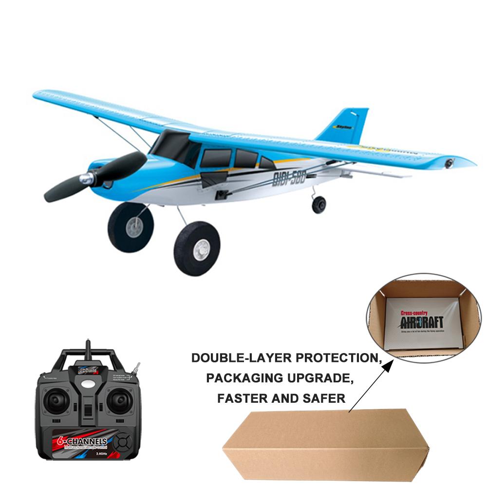 Qidi560 Moore M7 Внедорожный RC Самолет 4-канальный Бесколлекторный Самолет с Дистанционным Управлением Модель Самолета с Фиксированным Крылом Игрушки из EPP Пенопласта для Детей