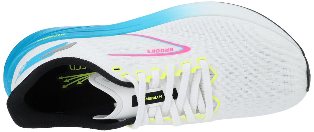 Running Shoes Sneakers Hyperion BRM 4073 Cm D [Brooks] Men's White/Blue 27.5