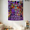 Name Custom Freddy Nights Wall Tapestry Aesthetic Wall Hanging Printed Fabric Blanket Decorative Tapestries for Bedroom Living Room Home Decor