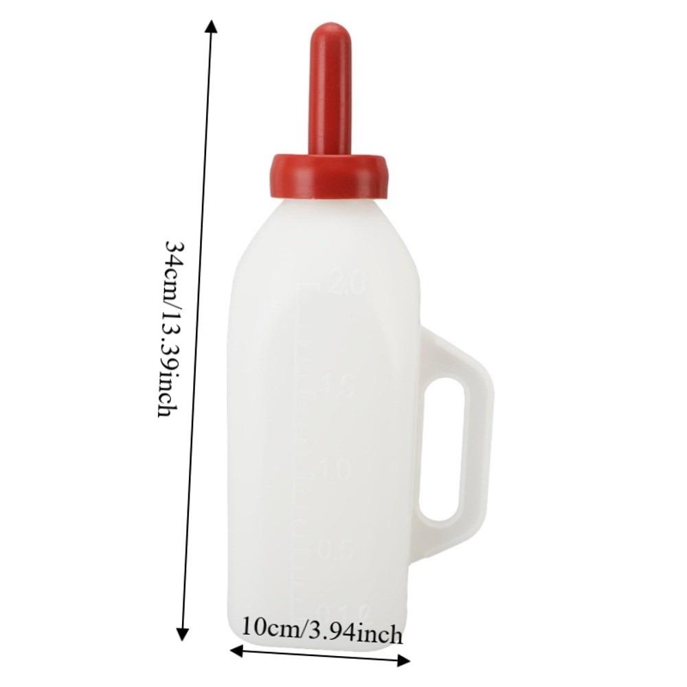 2 Quart Calf Feeding Bottle Thick Design Calf Milk Bottle Calf Nursing Bottle Calf Nursing