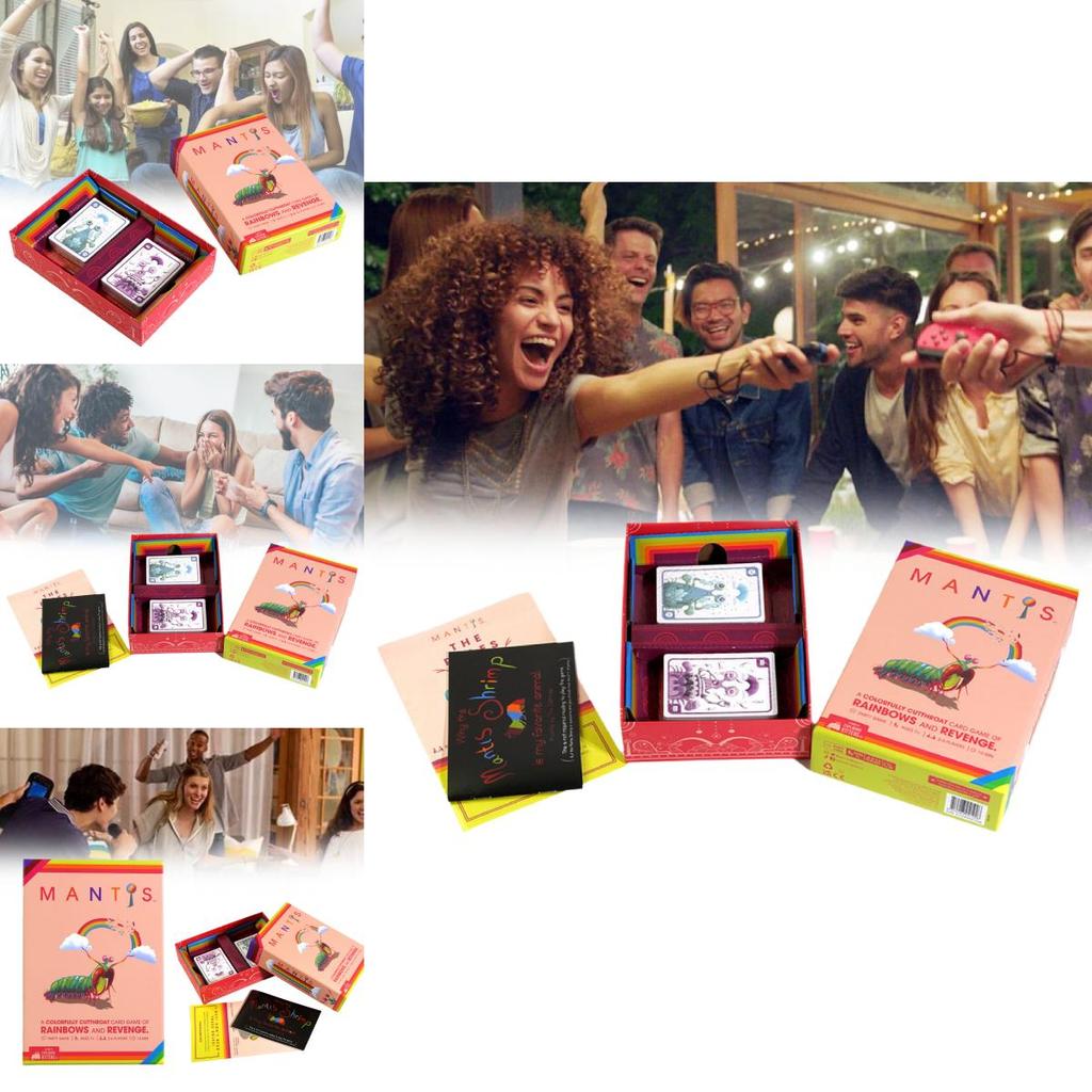 Мантис Взрывной Котёнок Мантис Игра на совпадение карт для захватывающих семейных посиделок