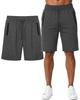 J.STYLE - MEN'S SWEAT SHORTS - 15K1880-5 XL