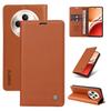 YIKATU YK-001 For Oppo Reno12 F 4G Case Wallet Leather Phone Cover Strong Magnetic Closure