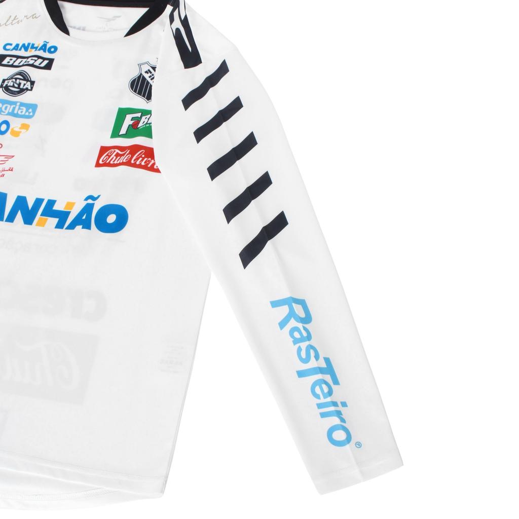 FINTA Men's Soccer Long Sleeve Practice Shirt FTE0022 (0100) White, Size M