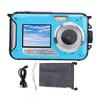 2.7K Underwater Camera with Dual Screens 48MP 16X Zoom 11FT Water Resistant Compact Digital Camera