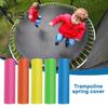 10Pcs Trampoline Spring Cover Waterproof UV Resistant EVA Outdoor Courtyard Trampoline Spring Foam Sleeve Colorful Protector Tube Trampoline
