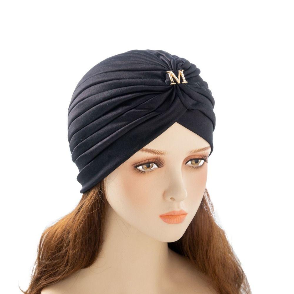 Выпадение волос Эластичная повязка-тюрбан Бандана Шапочка для химиотерапии Головной убор в индийском стиле Шляпа Женщины Леди