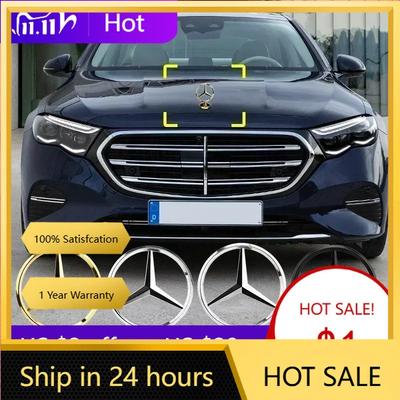 Для Mercedes Benz 1 шт. 44 мм логотип на капот Mercedes Benz для Mercedes Benz E S W202 W203 W204 W208 W210 W220 W221