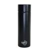Poketle Slim Water Bottle, 120mL, Stainless Steel, Black