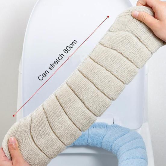 Подушечка на сиденье для унитаза, ультрамягкая, сохраняющая тепло, моющаяся, мультяшный коврик «все включено», аксессуары для ванной комнаты