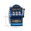 Mini Lucky Jackpot Keyrings Funny Fruit Slot Machine Keychain Slot Machine Key Chains  Funny Toys