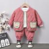 Winter Boys And Girls Cotton-padded Suit Thickened Bottoming Cotton Coat