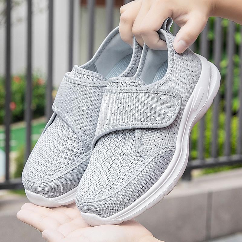 Унисекс Повседневная Спортивная Обувь Удобная Новая Женская Ортопедическая Для Широких Стоп Отечные Пальцы Ног Hallux Valgus Регулируемая Мягкая Диабетическая Мужская