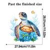 Photo of Turtle Toilet Sticker Ceramic Tile Water Tank Decoration Self-adhesive Sticker