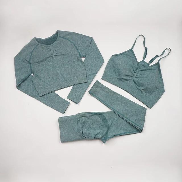 Бесшовный комплект для йоги, женская спортивная одежда для тренировок, спортивная одежда, спортивные костюмы для фитнеса